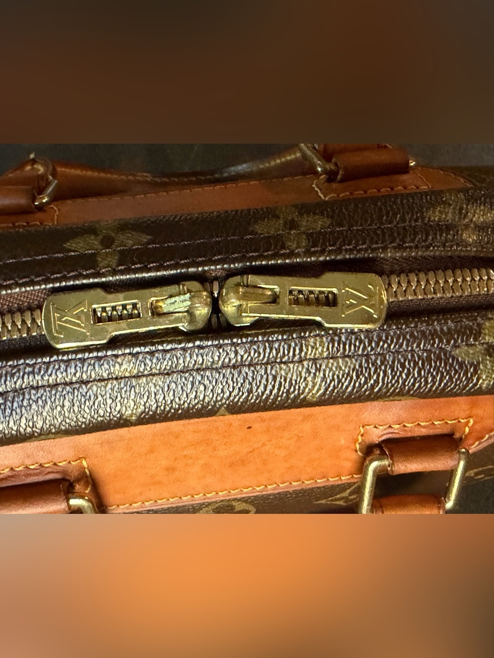 Vintage Louis Vuitton Monogram Trouville Top Handle Bag - Picture 11 of 16
